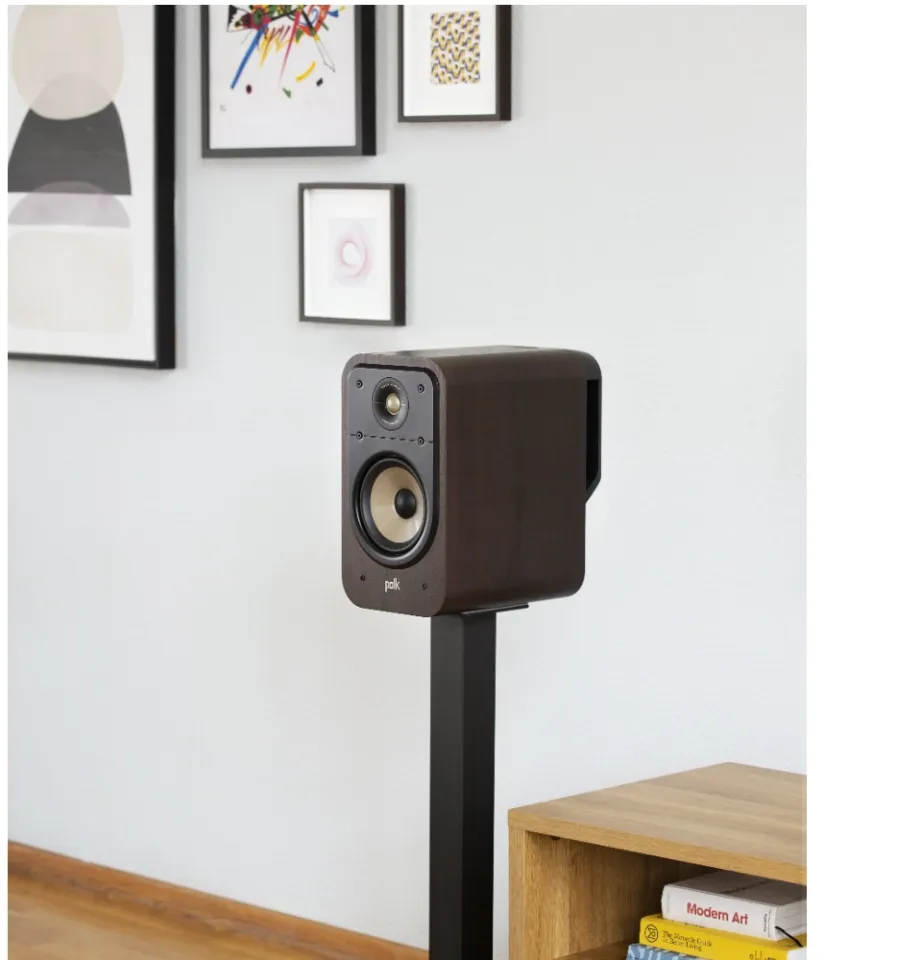 Polk Audio Signature Elite Series ES20 Bookshelf Speakers (brown