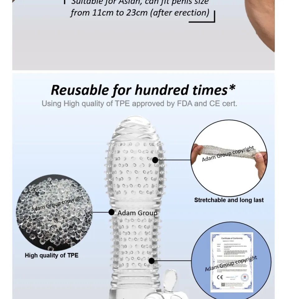 kondom mit vibration Vibrator mit individuellem Aufdruck, vibrierendes Kondom mit  CE-Zertifizierung, Vibration für Männer main image 0