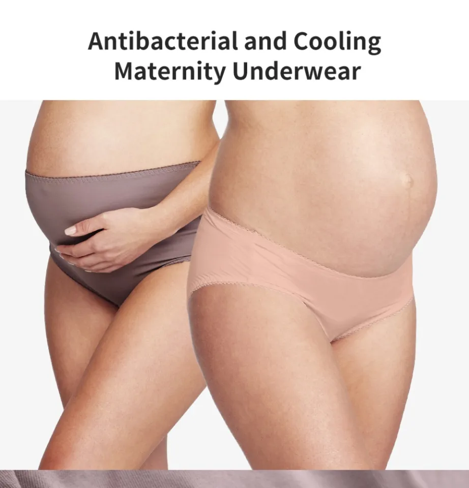 Mamaway (New) Antibacterial Maternity Midi Briefs 2 Pack