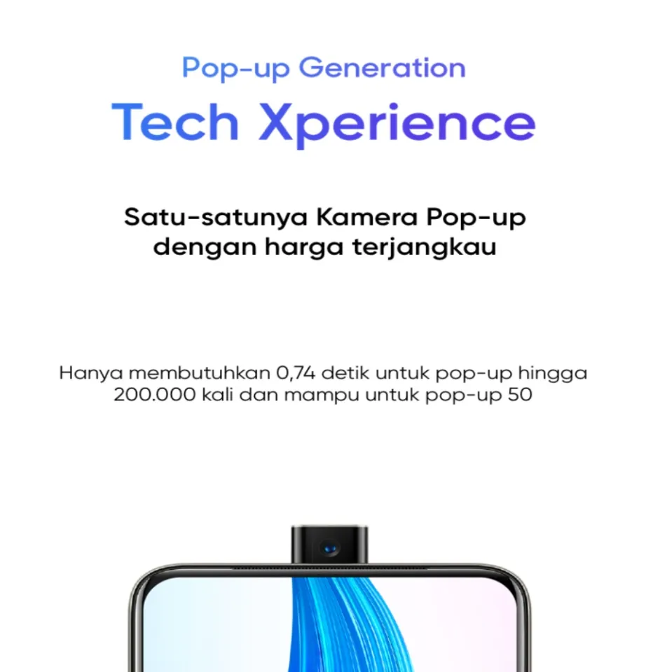 128 Gb Realme Phone With Pop Up Camera REALME X RAM 4GB/128GB