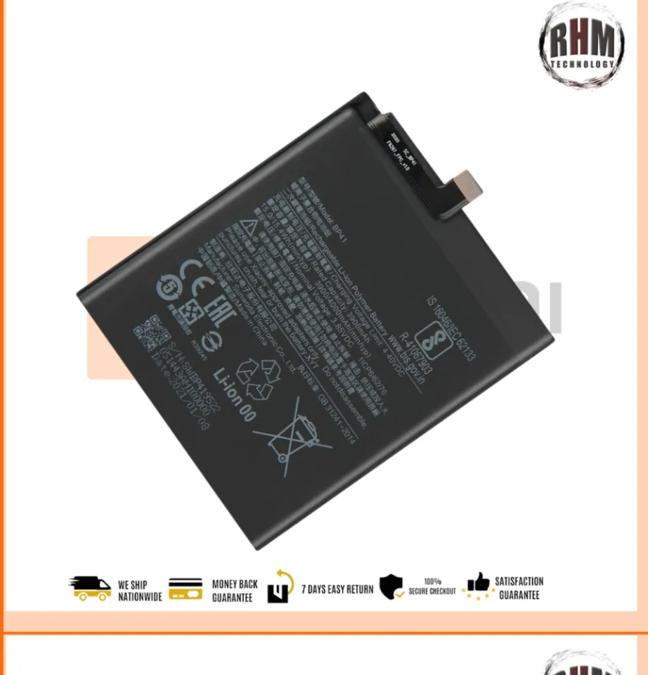 Mobile Phone Li-Polymer Battery For Xiaomi Redmi K20 Mi 9T BP41 4000mAh Recharge - Foto 12