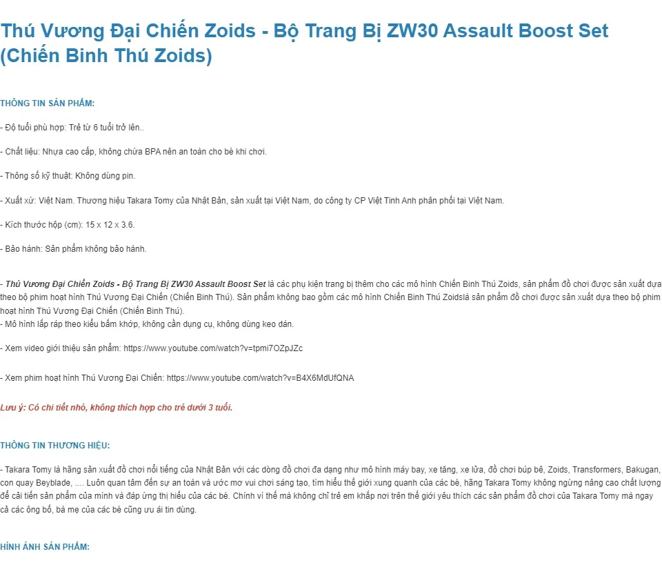 Lịch sử giá Thú Vương Đại Chiến Zoids ZW06 Gabrigator cập nhật 3/2024 - Mua  Thông Minh