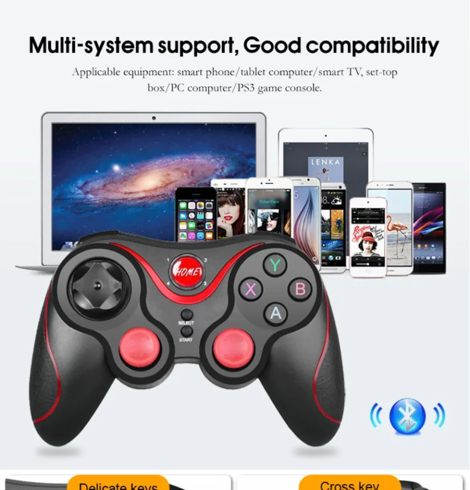 Games Joystick Terios T7 X7 Game Gamepad Controller Wireless Bluetooth  Controller for TV iPhone Android Phone iPad | Lazada PH