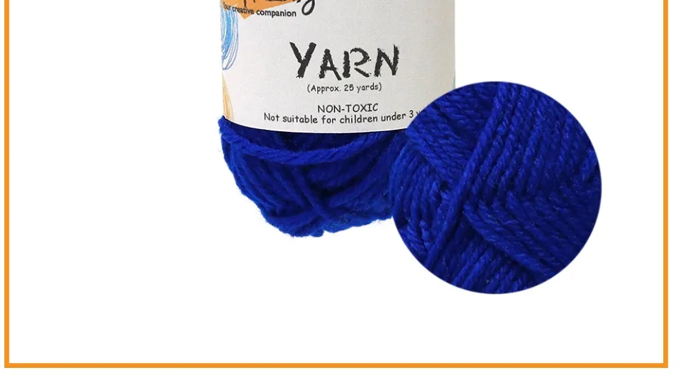 Craft Easy Yarn Dark Roll (Blue) 25 yards