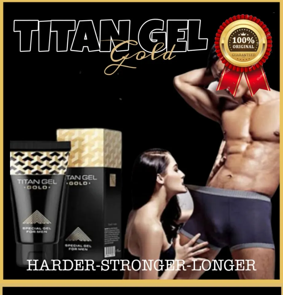 100% original Russian Titan Gel Gold Intimate Gel Sex Products for Adults  Increased Male Potency