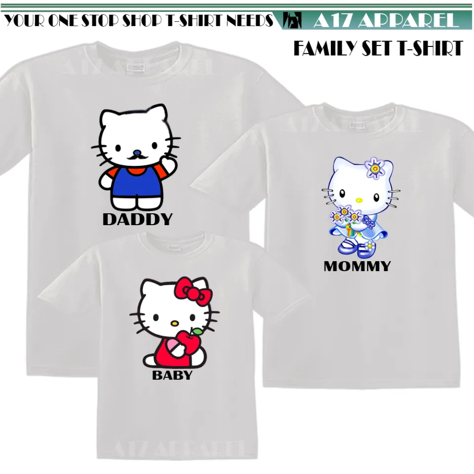 hello kitty t shirt family