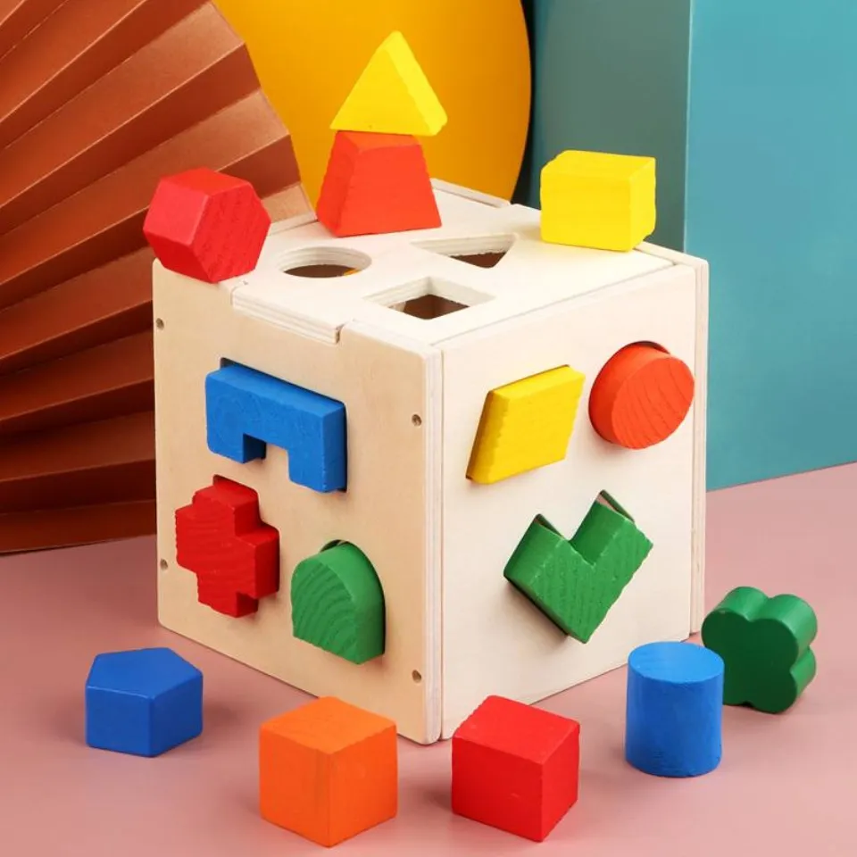 Shape store hole toy