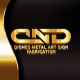 CND Diones Metal art Sign