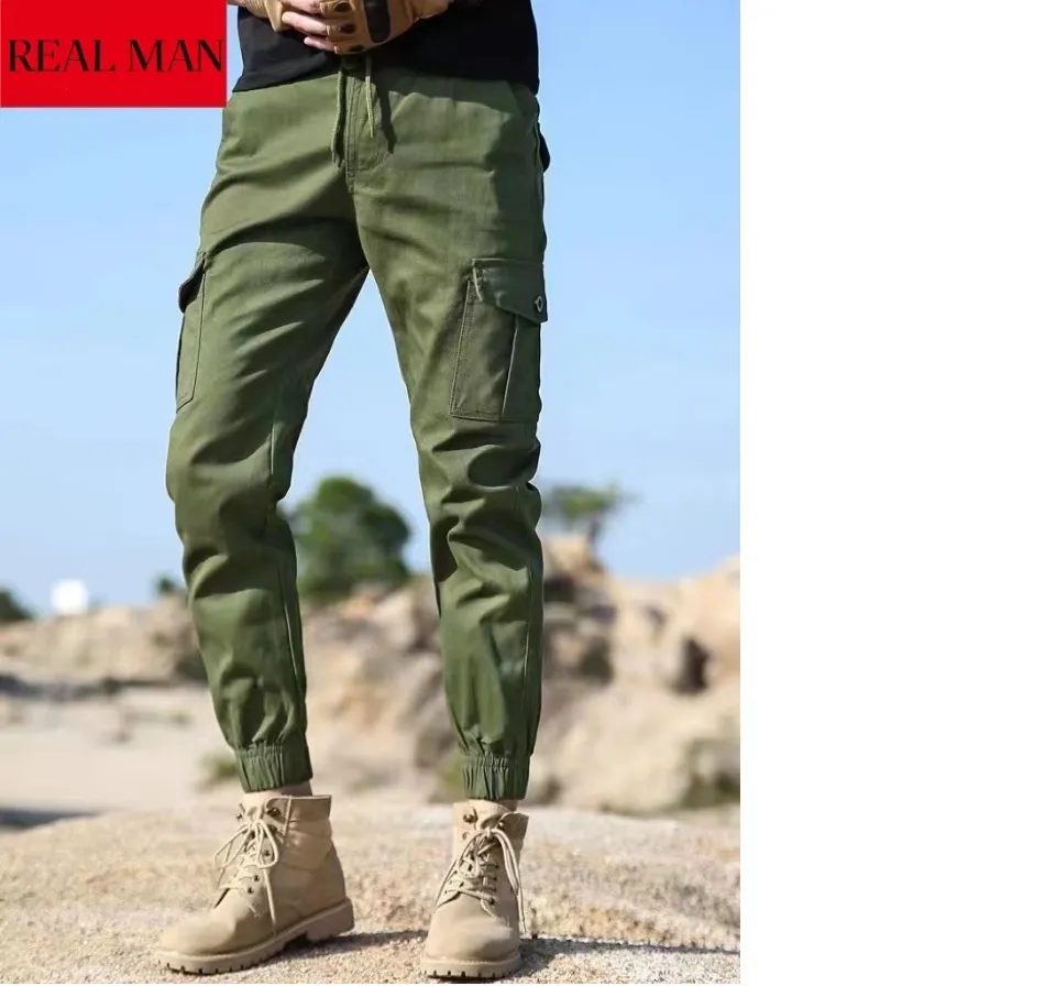 NEW CASUAL STYLE FOR MEN`S 6 POCKET CARGO PANTS #2191