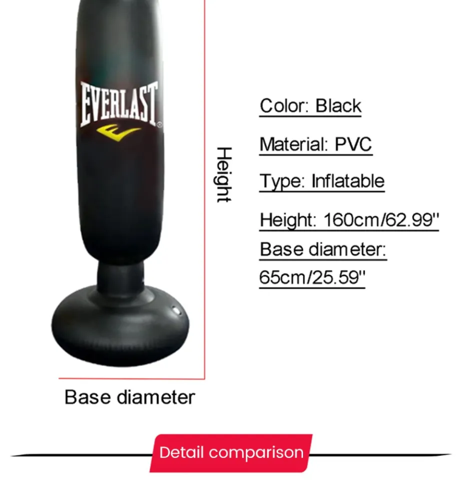 Standing Punching Everlast Punching Bag Cover EVERLAST Inflatable
