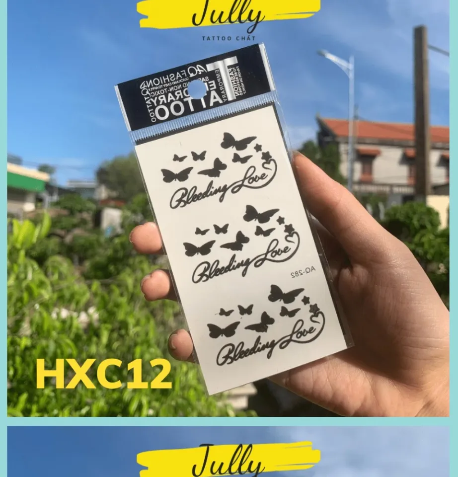 Lịch sử giá Hình xăm dán mini tattoo hàn quốc cập nhật 2/2024 - Mua Thông  Minh