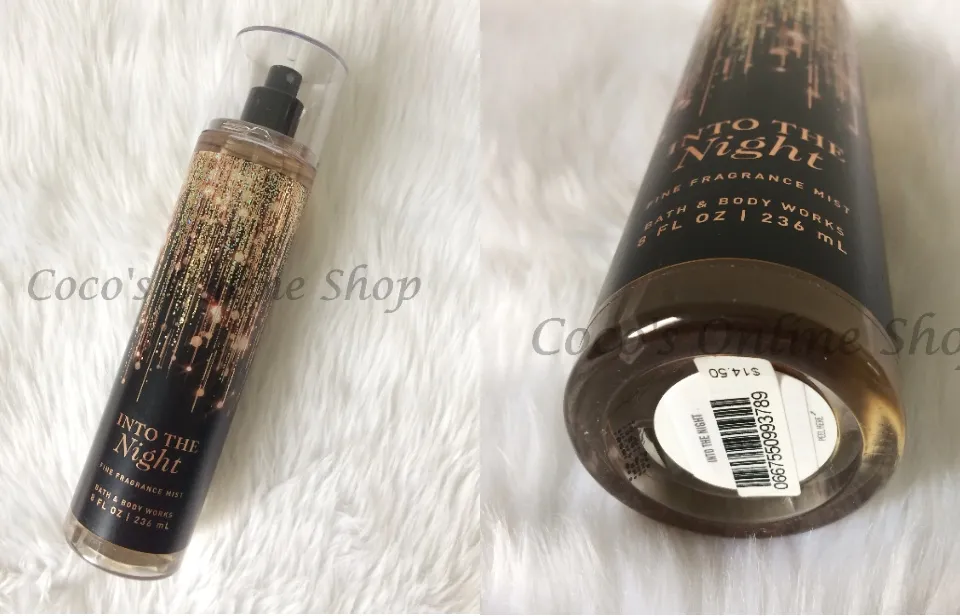 BEST SELLER! Bath and Body Works INTO THE NIGHT Signature Collection Fine  Fragrance Mist 236mL Bath and Body Works Original Perfume for Women