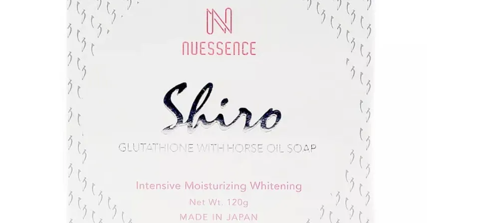 Nuessence Shiro Glutathione With Horse Oil Whitening Soap 120 g - MADE in  JAPAN Anti-Acne Moisturizing Soap Premium Skin Nourishing Soap Local  Supplier Warranty Soap - Lazada