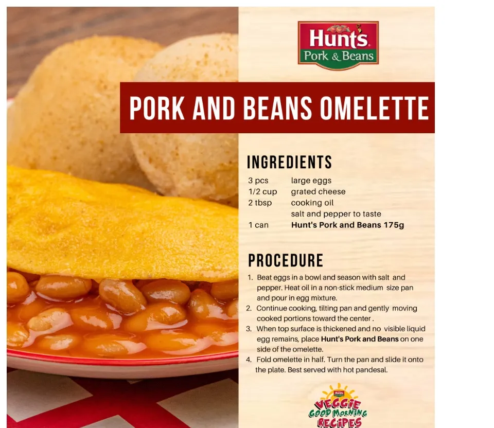 Hunt's Pork and Beans Original 390g | Lazada PH