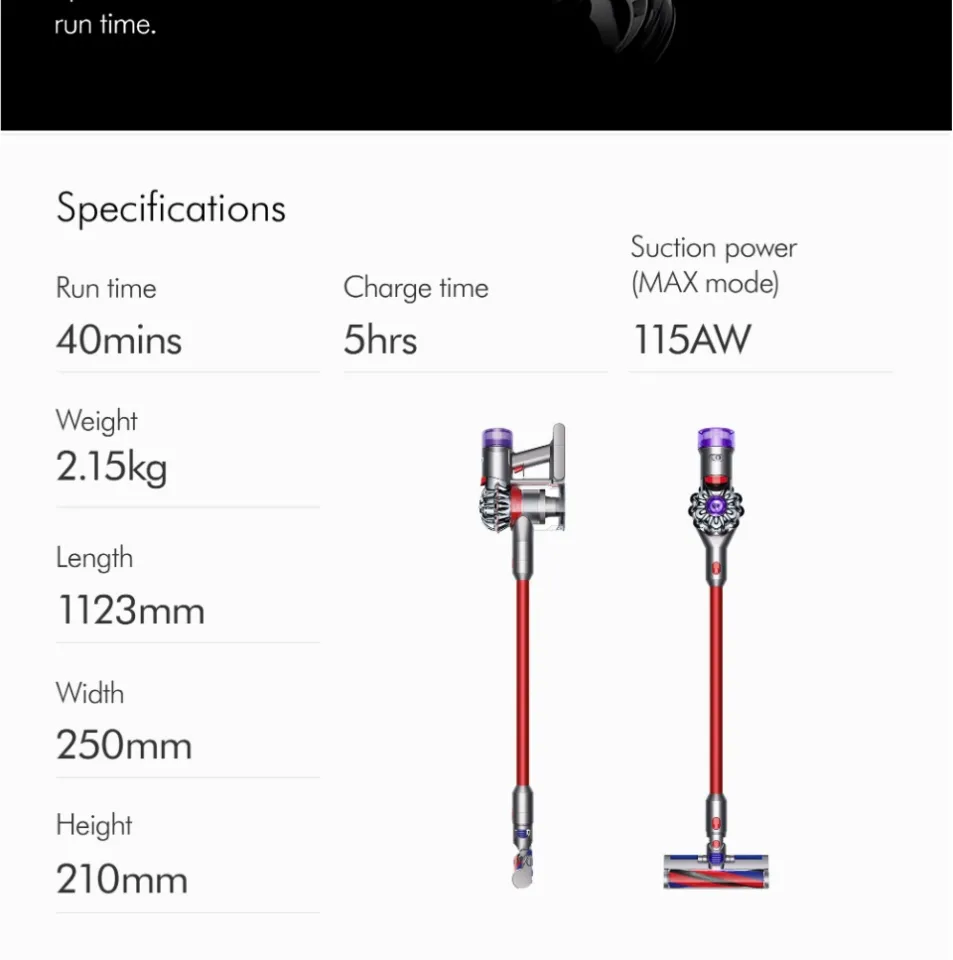 ONLINE EXCLUSIVE] Dyson V8 Slim ™ Fluffy Cordless Vacuum Cleaner