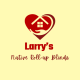 Larry's Native Roll-up Blinds.