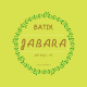 batik jabara