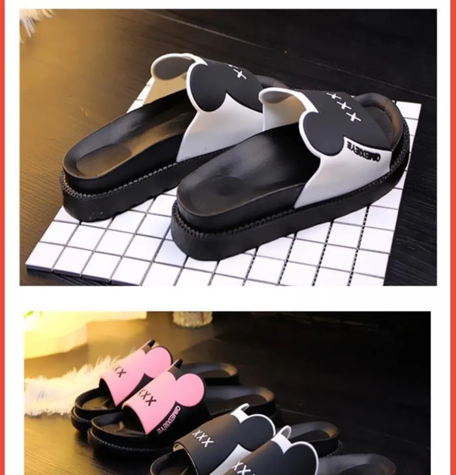 FRIMO Malaysia - Bear XXX Sandal High Heel Kasut Tinggi Slipper Shoe Lawa  Women Cute For Women