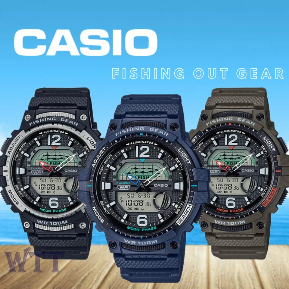 Jam casio fishing on sale gear