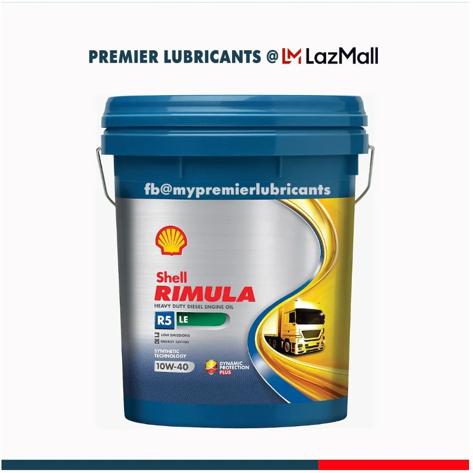 Shell Rimula R5 LE 10W40 CK4 (20 liters) - Heavy Duty Diesel