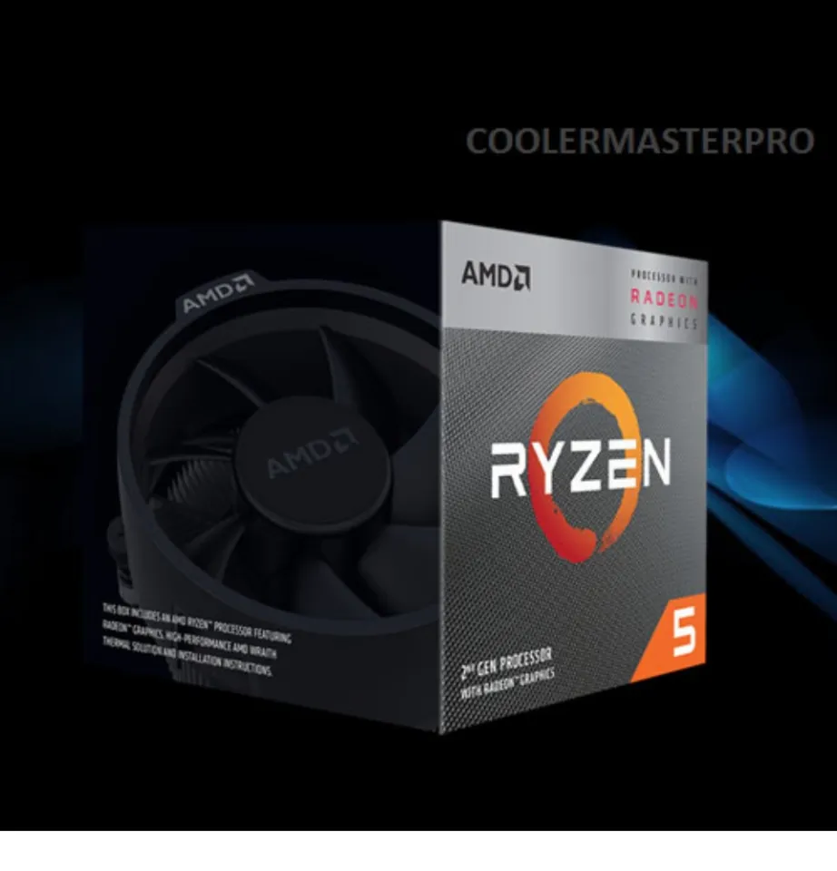 AMD RYZEN 3400G 4-Core GHz GHz Max Boost) Socket AM4