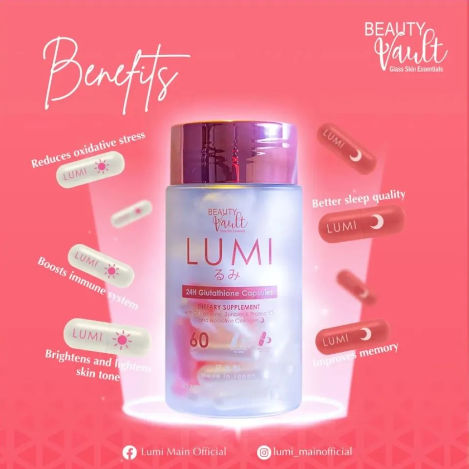 Lumi Vault Gluthathione 古い 1 bottle Freesf