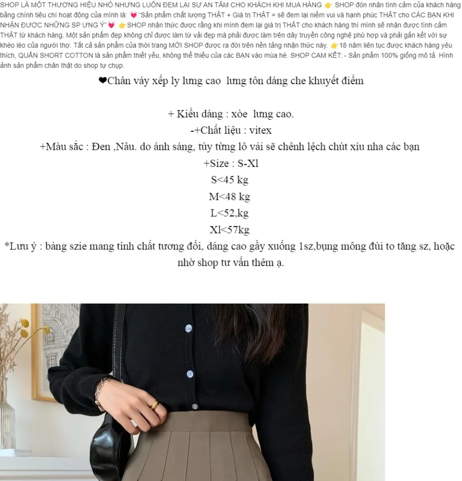 Chân Váy Xòe Lưng Cao Cài Nút Phong Cách Hàn Quốc Thời Trang Mùa Xuân 2021  - Chân váy | ThờiTrangNữ.vn