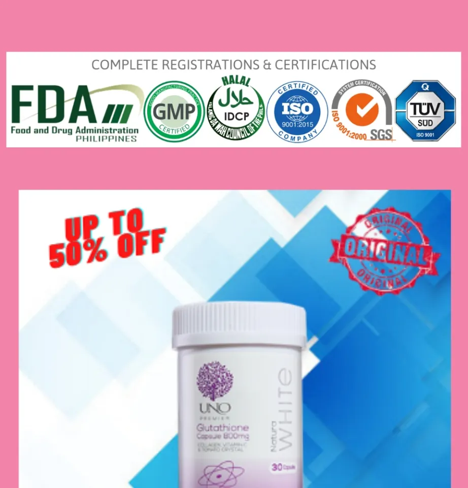 UNO New Glutathione Capsule 800mg