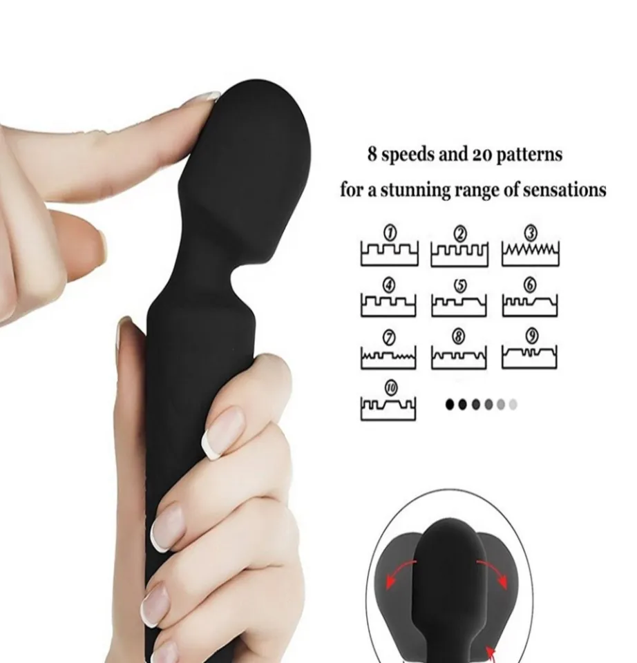 Happy House Massager Wand Wireless Electric Personal Handheld