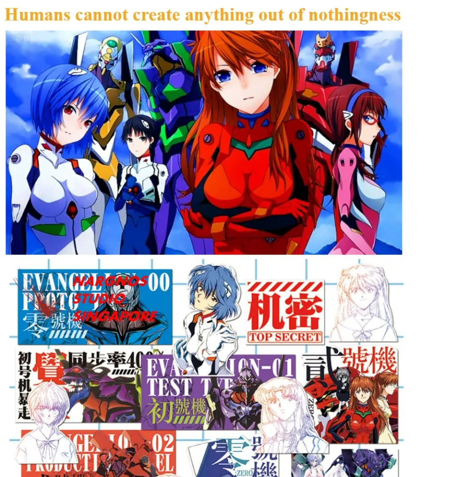 Studio Exclusive) 20x pcs Anime EVA Neon Genesis Evangelion 新世紀