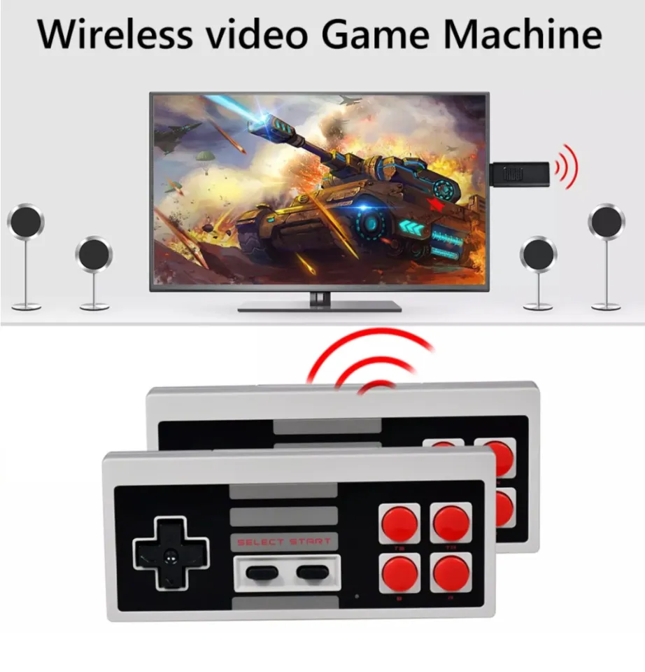 PK-02 Mini Classic SFC Game Console USB Mini TV Video Game NES Game Box  Stick with 2 Wireless Controller | Lazada PH