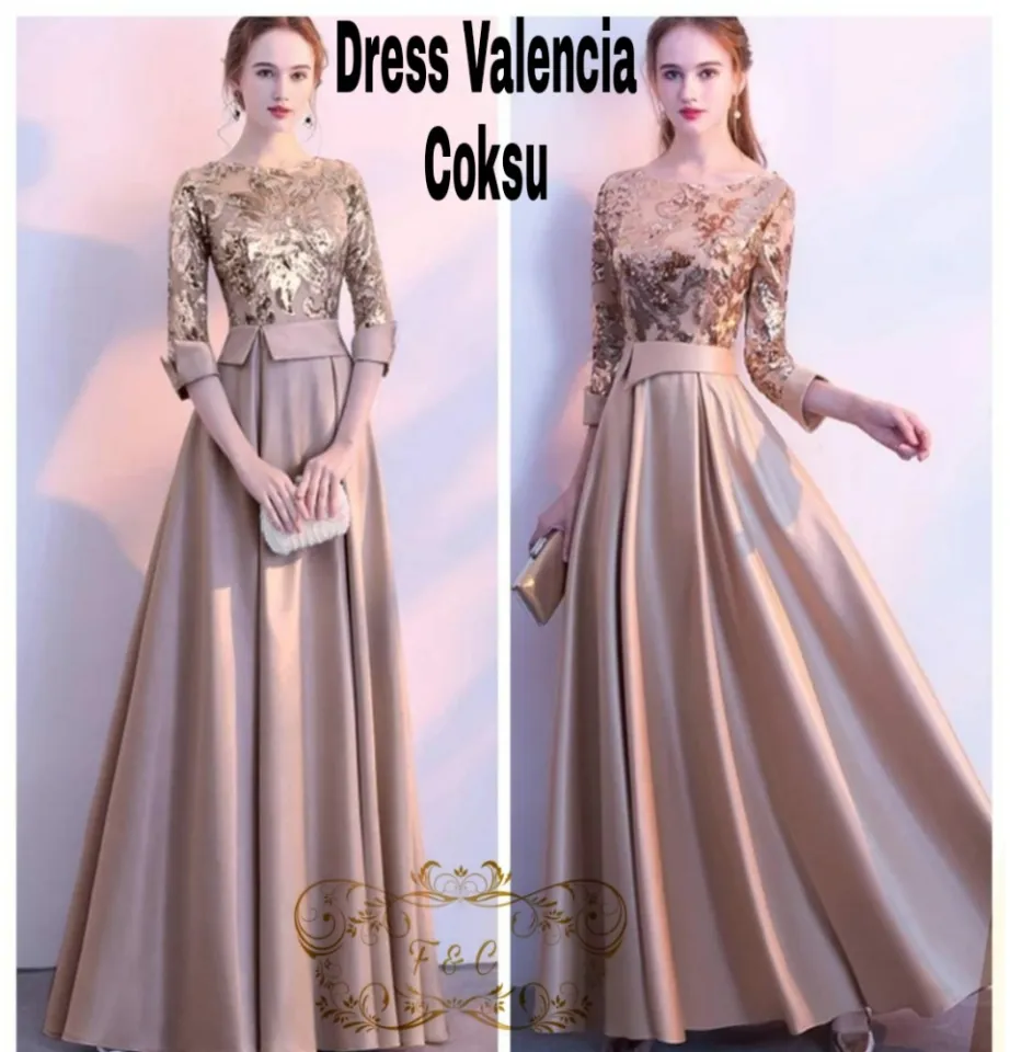 Model 2025 gown pesta