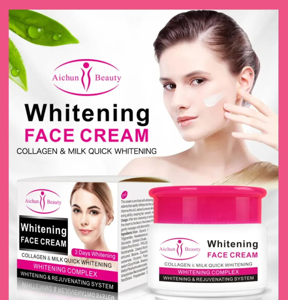 Aichun Beauty Whitening Face Cream 3 Days Whitening Collagen