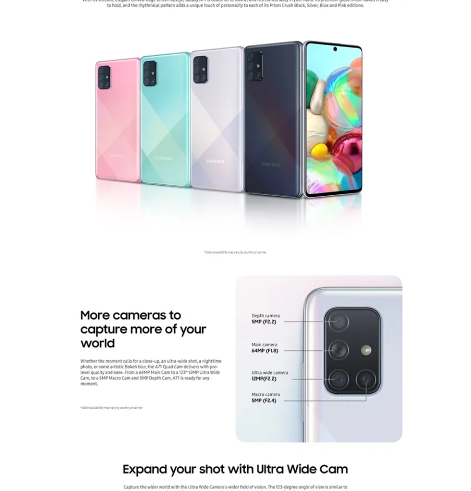 Dual Sim A71 5g 8gb Ram Shop At The Best Price SAMSUNG GALAXY A71