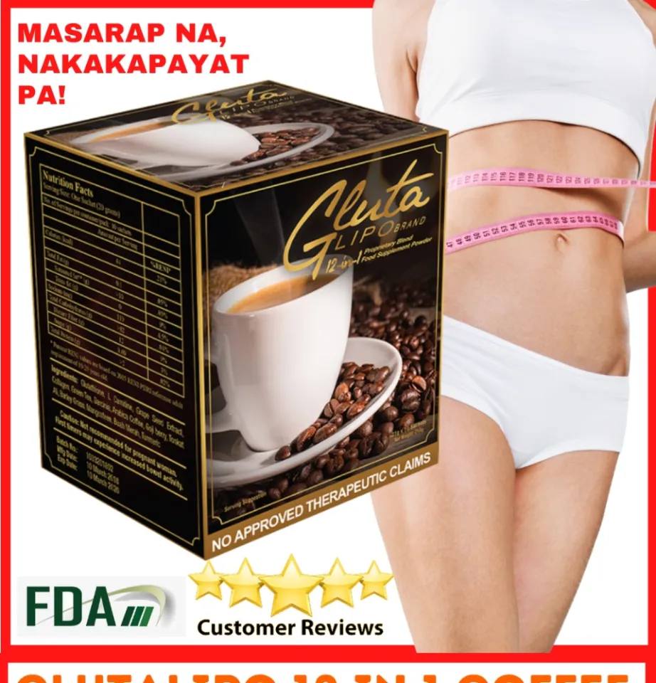 SHOO GlutaLipo Coffee Slimming and Whitening Gluta Lipo