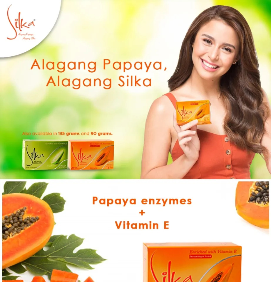 Silka Papaya soap Trip Sulit Pack (3 x 90g) | Lazada PH