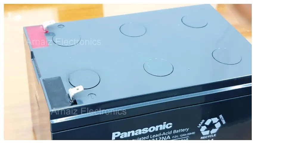 パーツ Panasonic - Panasonic 12Ah Good condition !! Panasonic E-Bike Battery 12V 12Ah 20hr 12 Volts 12 Ampere LC