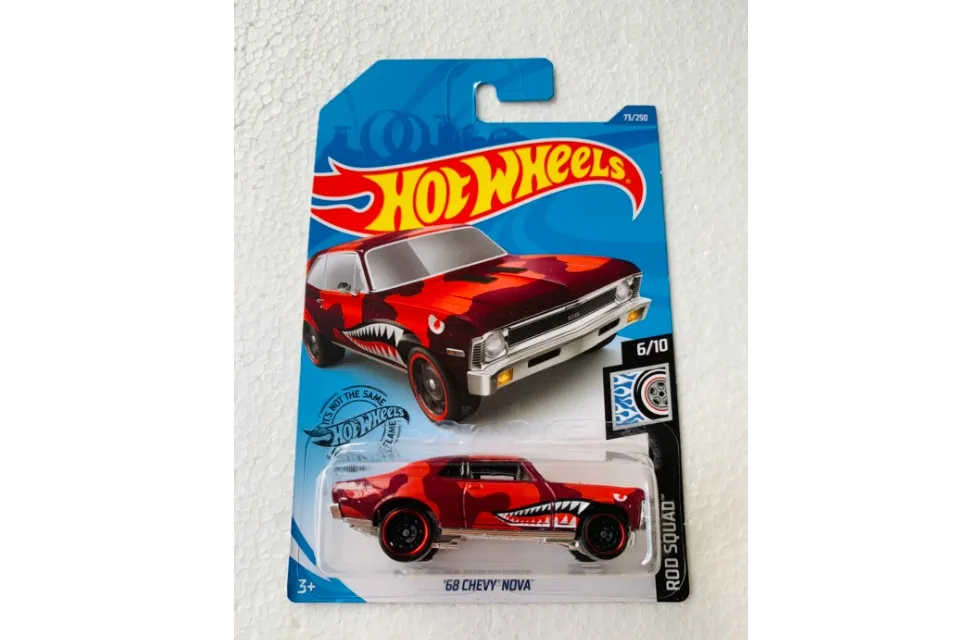 ホットウィール ☆ 68 CHEVY NOVA ☆ ZAMAC ☆ 6台