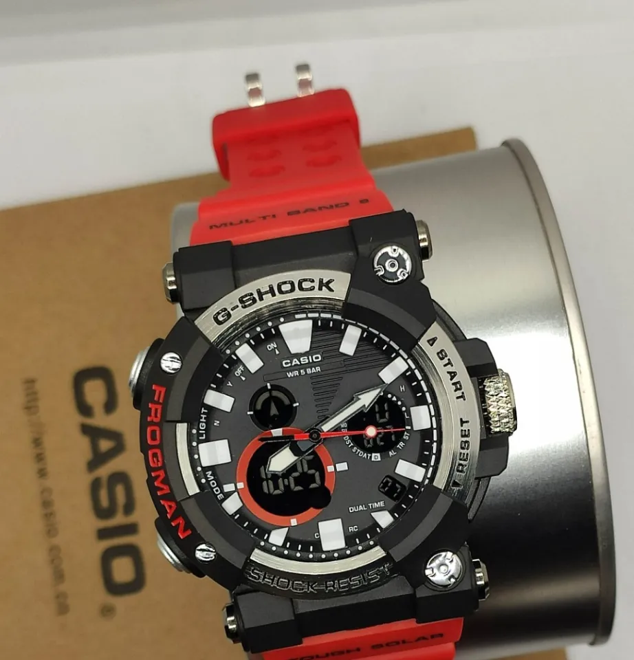 New Original G Shock FrogMan Dual Time GWF A1000 GWFA1000 Water