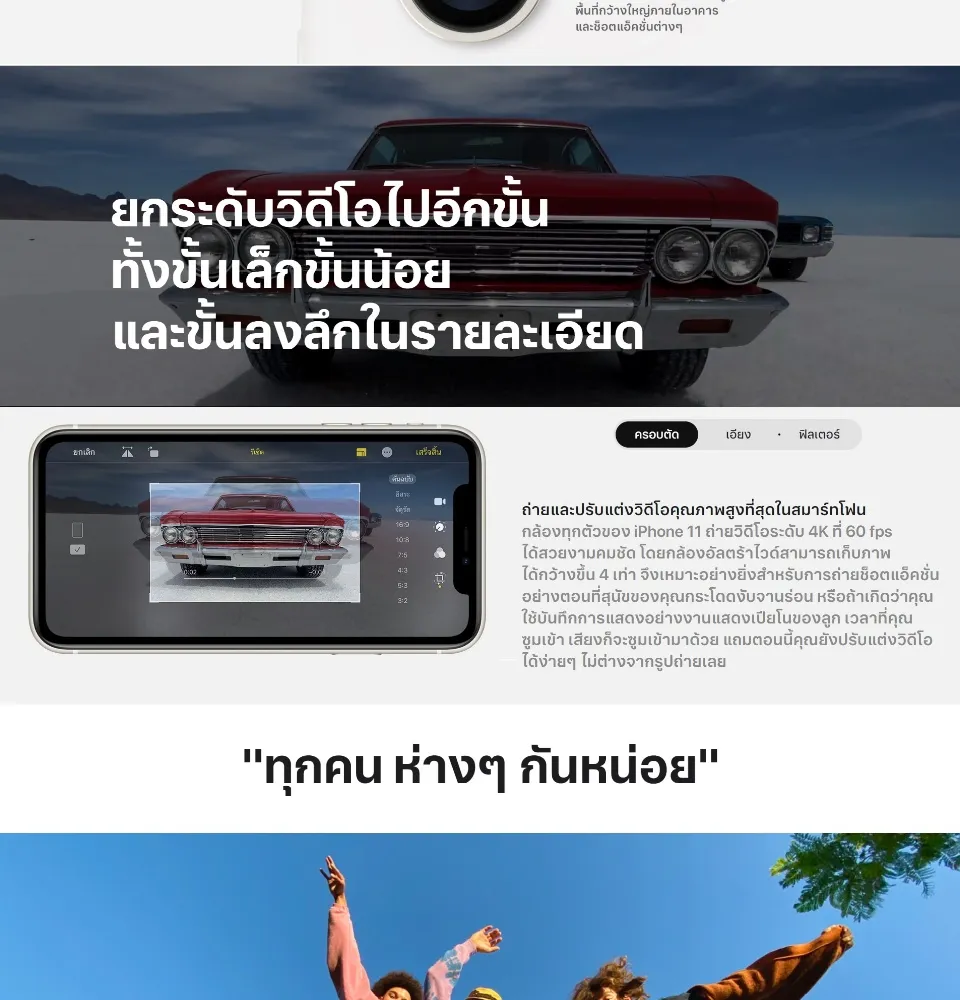 Apple iPhone 11 (เลือกความจุ+สีได้)