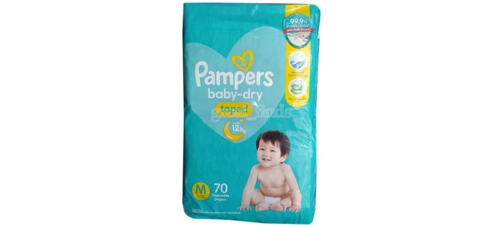 Pampers medium 70 pcs 2024 price