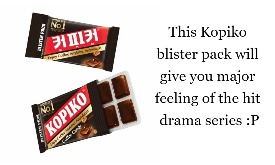 Kopiko Candy Blister Pack Vincenzo and Hometown Cha Cha Cha