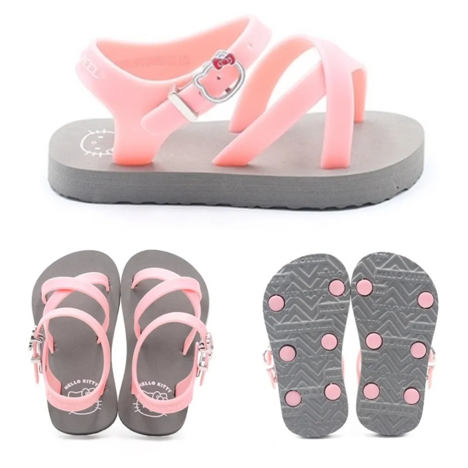 Hello Kitty Pink Rubber Flip-Flops – Kitty Collection