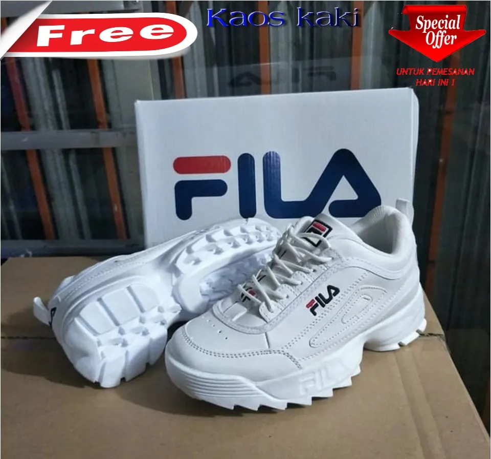 Fila best sale disruptor kaki