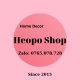 Decal dán tường Shop Heopo