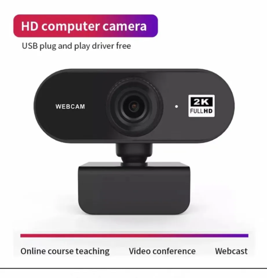 Streaming Camara Para Laptop Hd Webcam 2K/1080P/720P Full HD Video