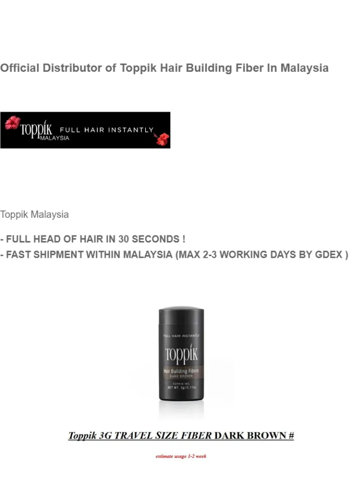 Know Your Hair Types - Toppik Malaysia