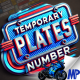 PQ TEMPORARY PLATE NUMBER