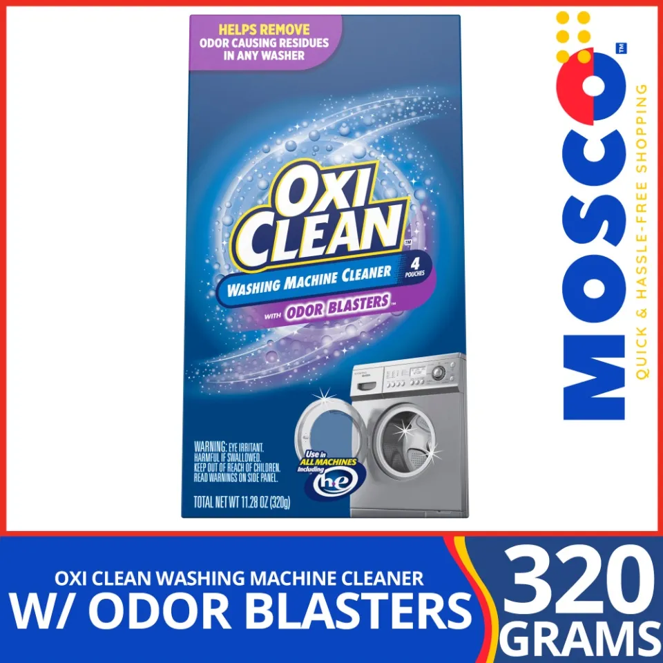 Oxiclean Washing Machine Cleaner With Odor Blasters - 11.28oz/4ct