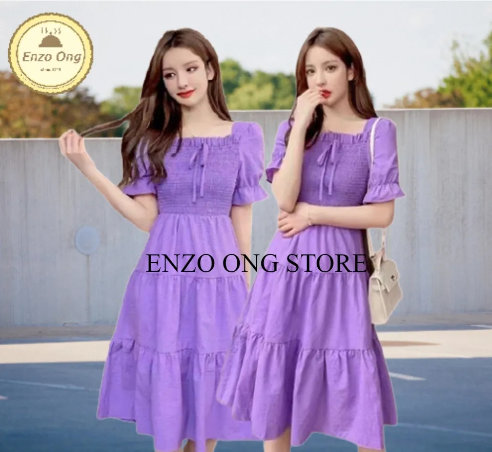 Women's Summer Dresses Ruffle Trim Casual Dress on/off Shoulders Korean  Style Design Gifts for Girls Ladies M Red - Walmart.com